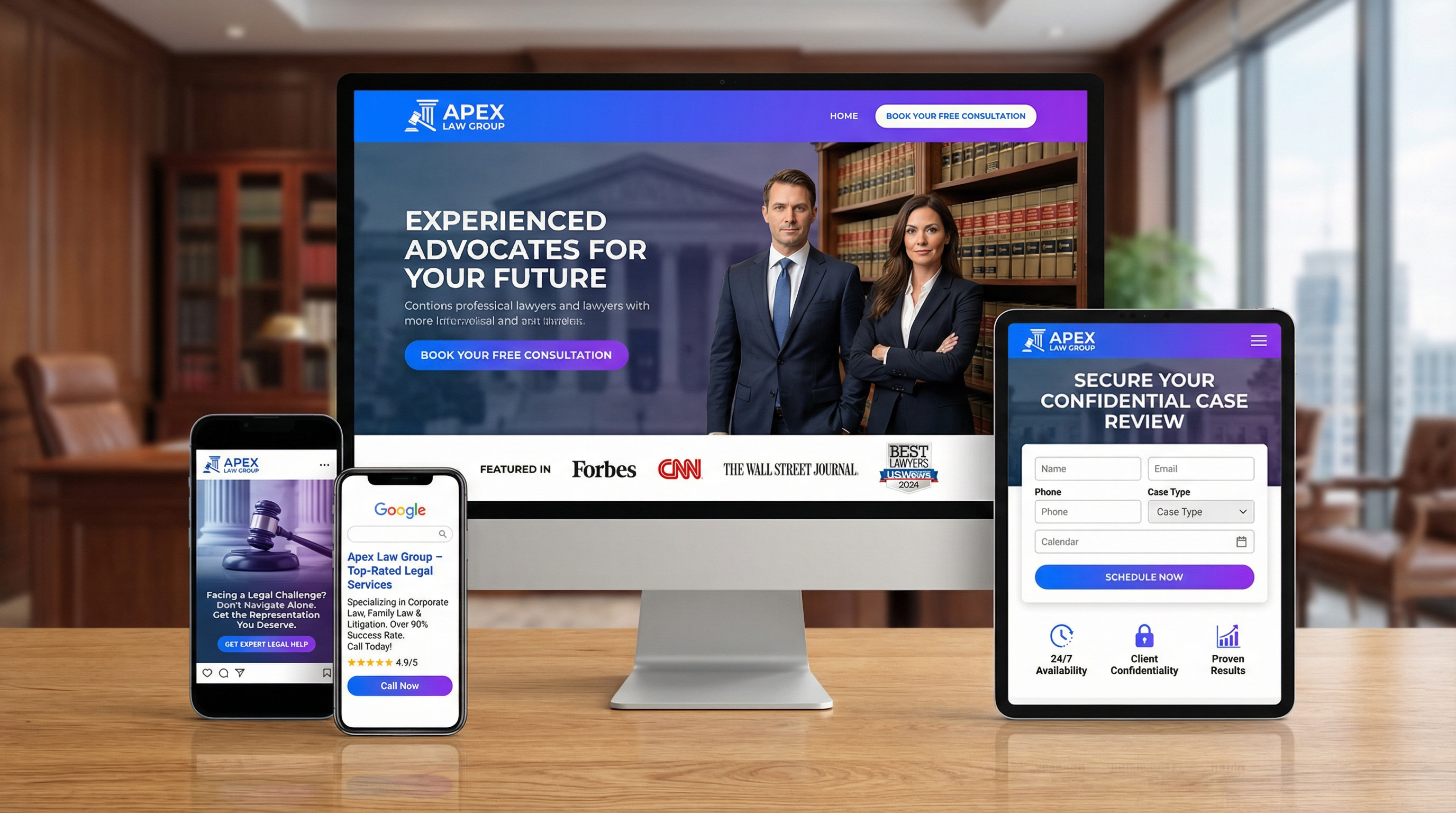 Personal Injury Law Firm Campaign